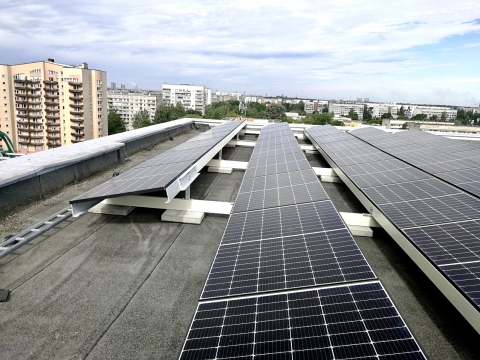 Solar panel system solutions from fiberglass composite, ending result